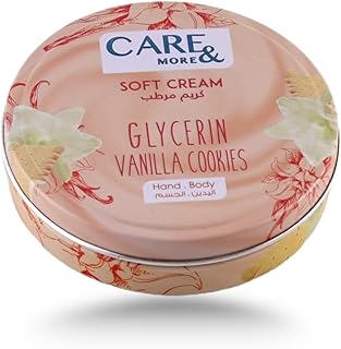 Care & more soft cream with glycerin 75 ml vanilla & cookies
