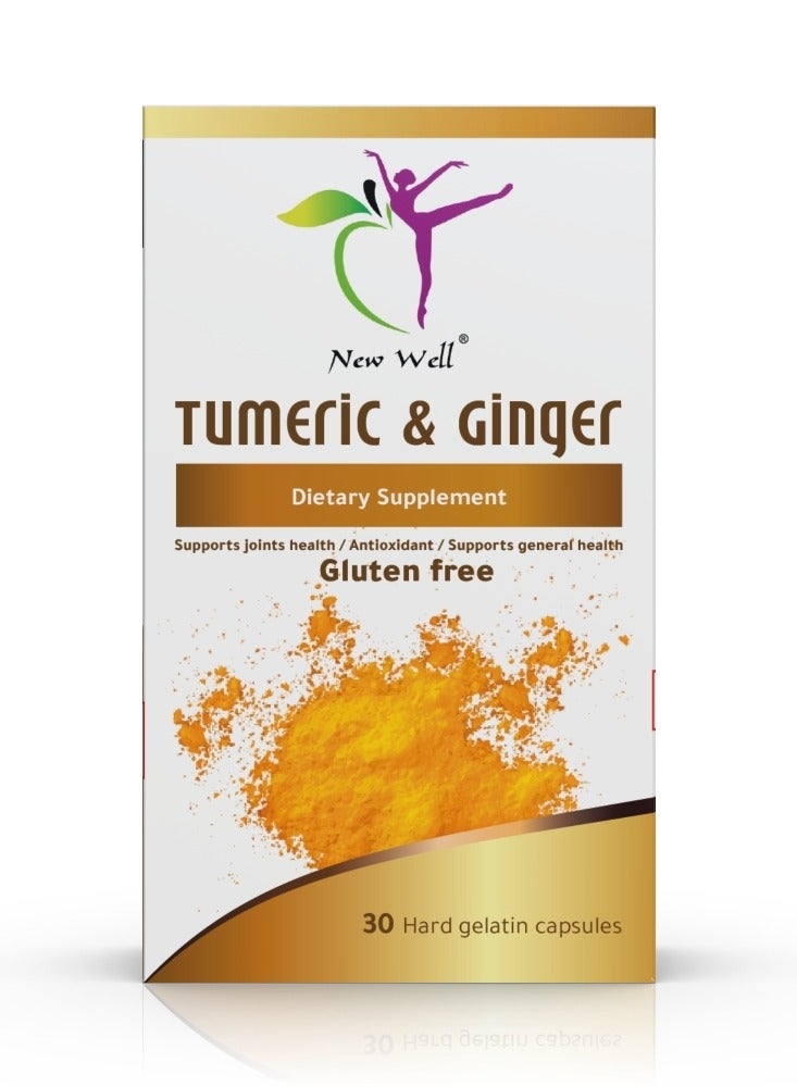 NEW WELL Tumeric & Ginger