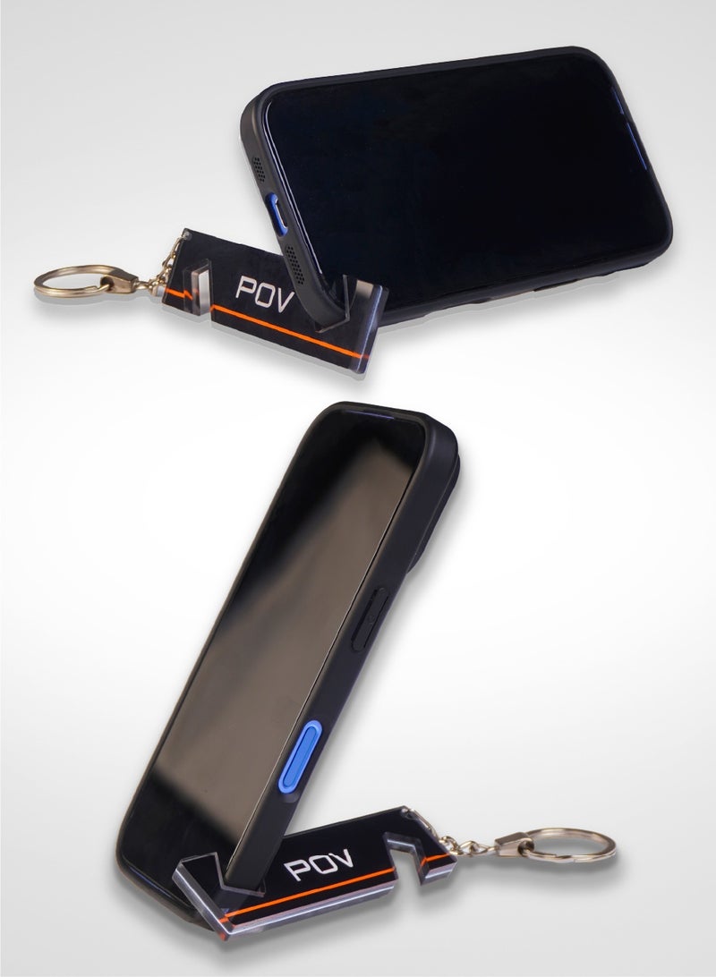 Keychain – Pocket-Size Phone Stand for Vlogs