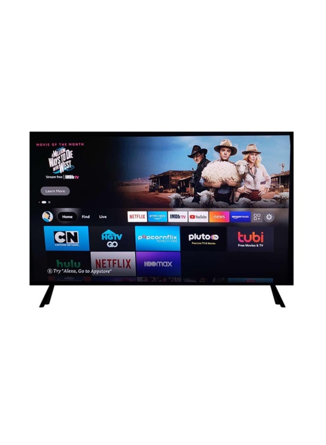 Pluto 43" LED Smart TV - Built-in Receiver - Shatterproof