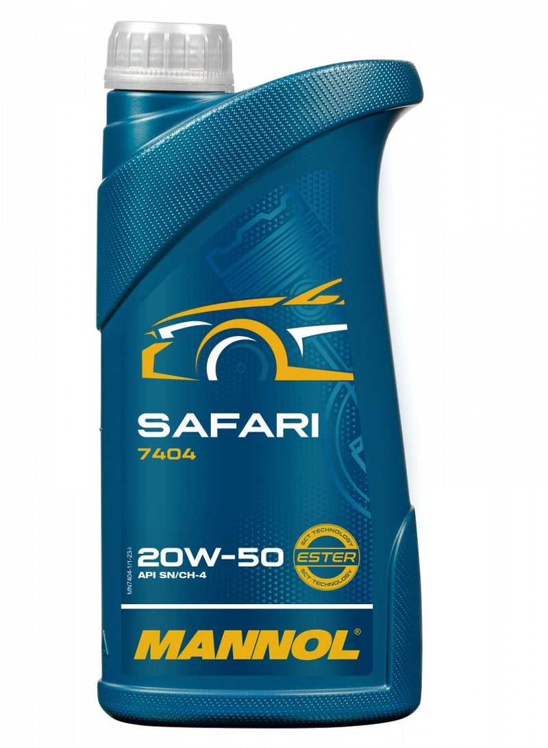 Mannol Safari Motor Oil 20W-50 1Liter