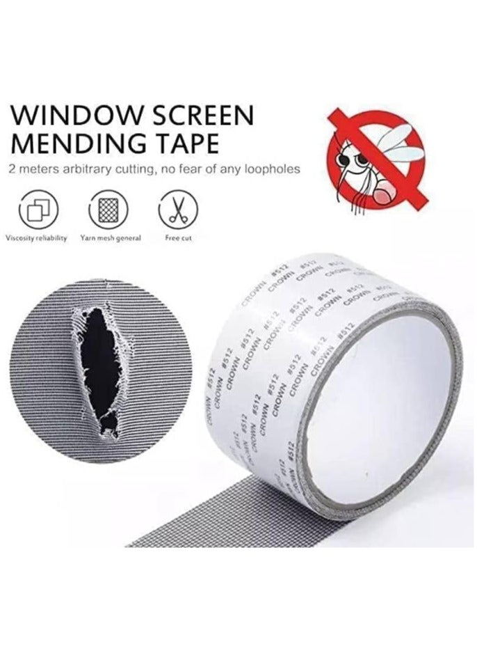 Waterproof Self-adhesive Mesh Repair Tape for Window and Door Screen Roll