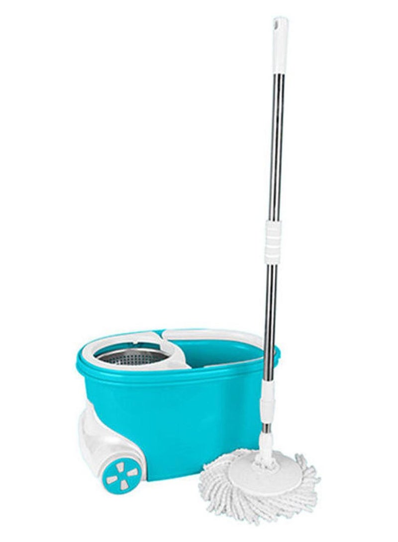 El Helal & Silver Star Shabah Bucket with Spin Metal Wringer   * Multicolour