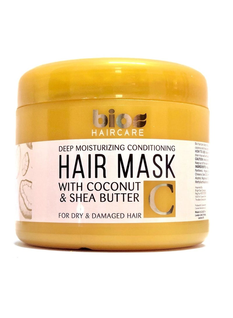 Bio Hair Care BIO HAIRCARE COCONUT&SHEA BUTTER MASK 500ML