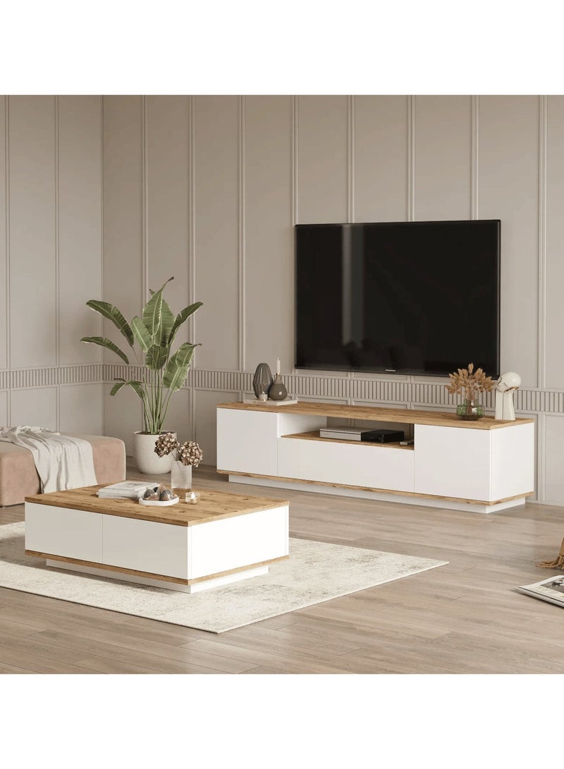 Craft Homz Coffee table set with TV table - CHSET001