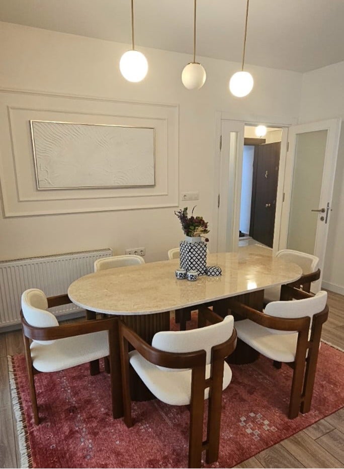Malazhouse Marble Dining Set